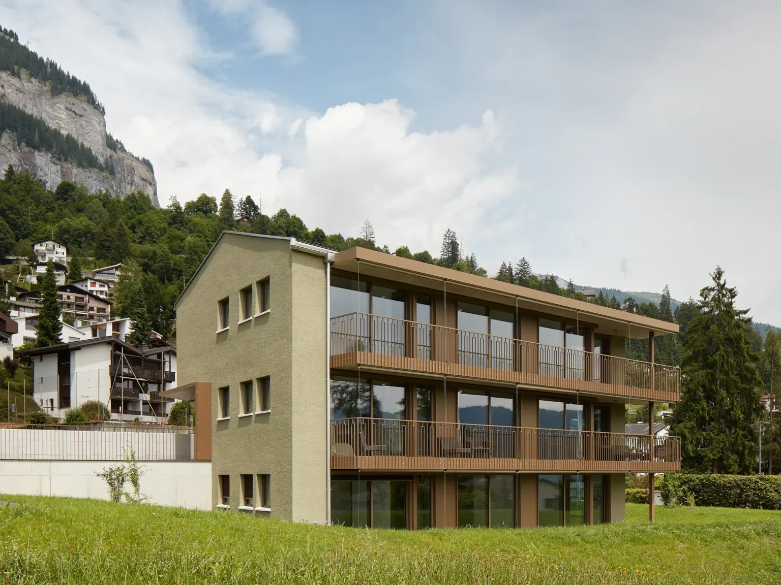 Haus Willi Flims Aussenansicht Haus