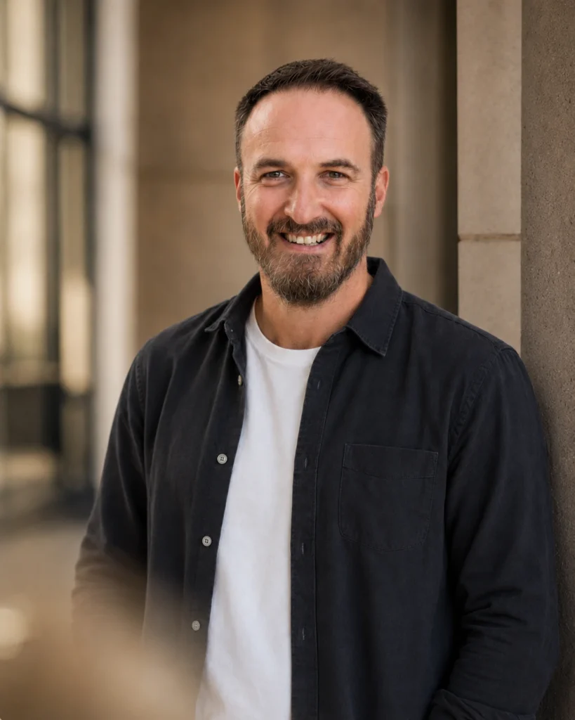 Mitarbeiter Bild von Bauleiter und Architekt Patrick Pfleger