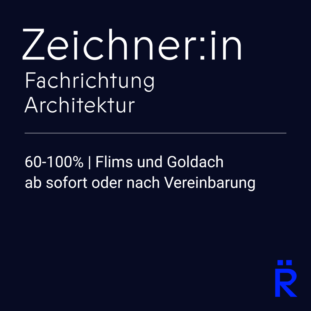 Stellenanzeige Zeichner:in blau