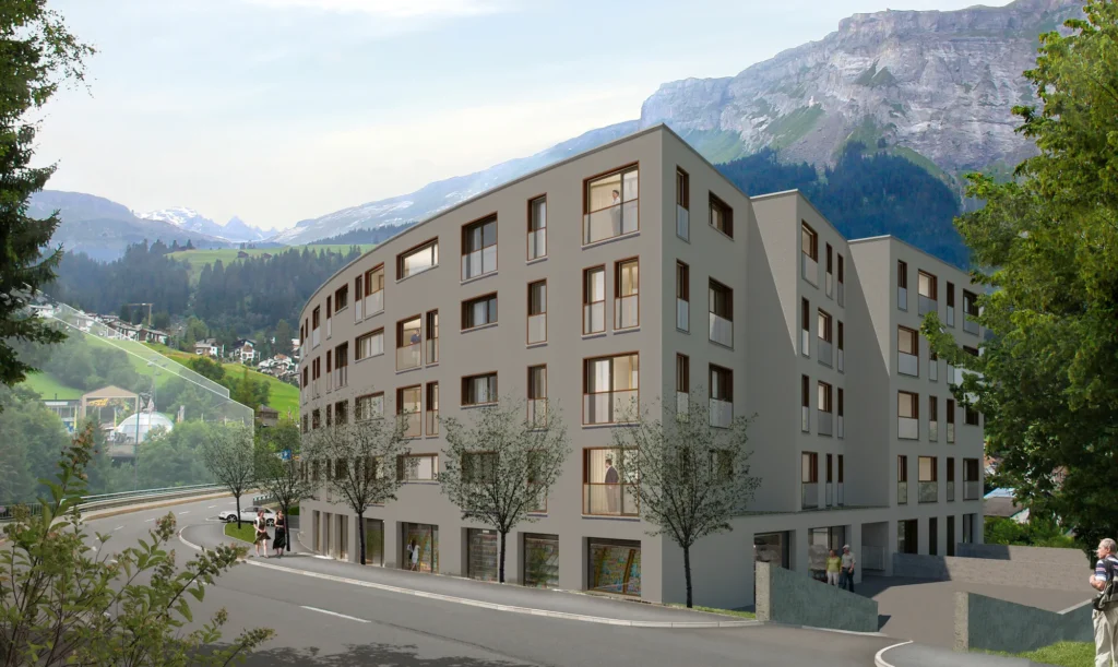 Ansicht von der Strasse
