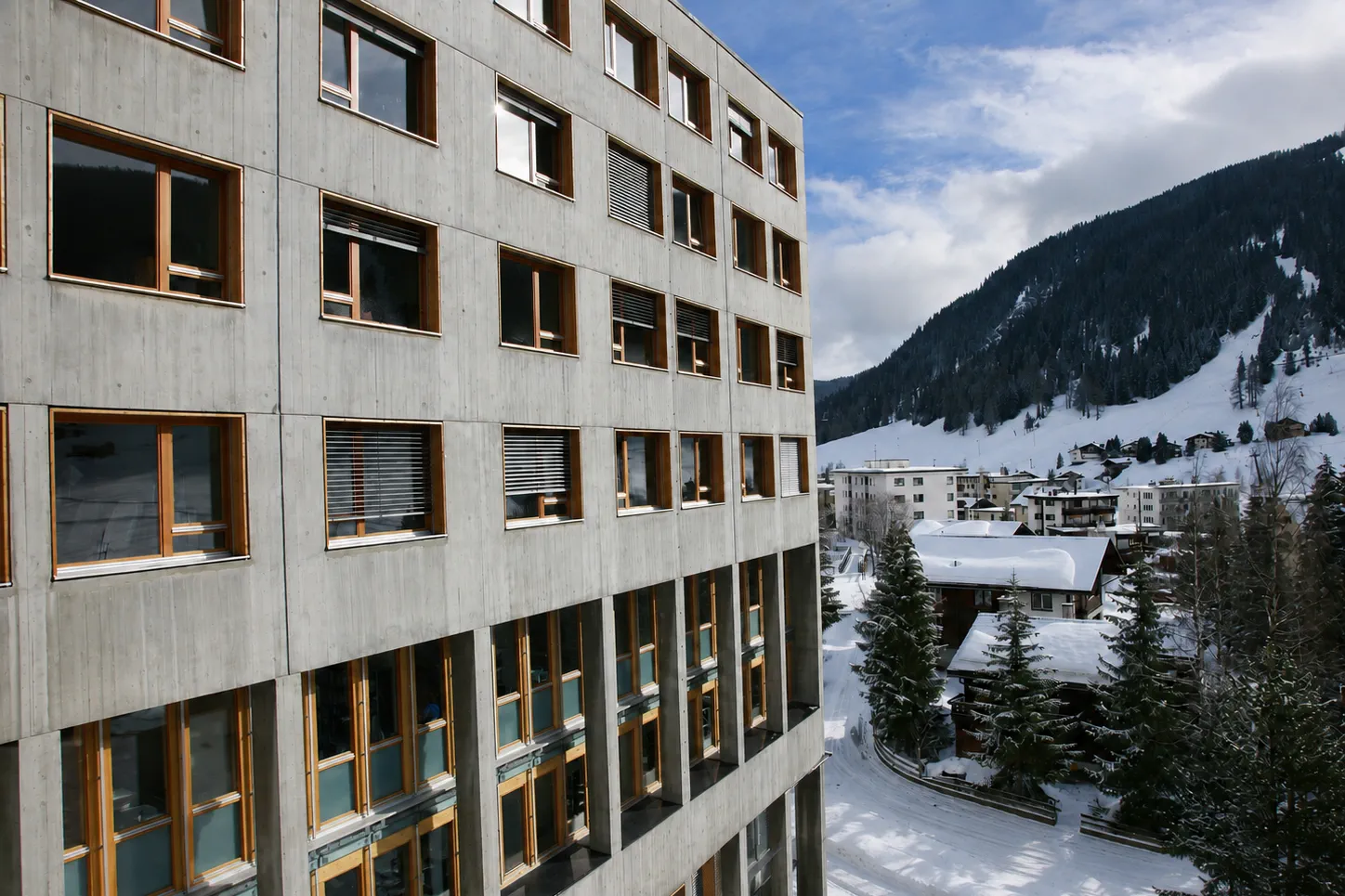 Spital Davos Fassadenansicht