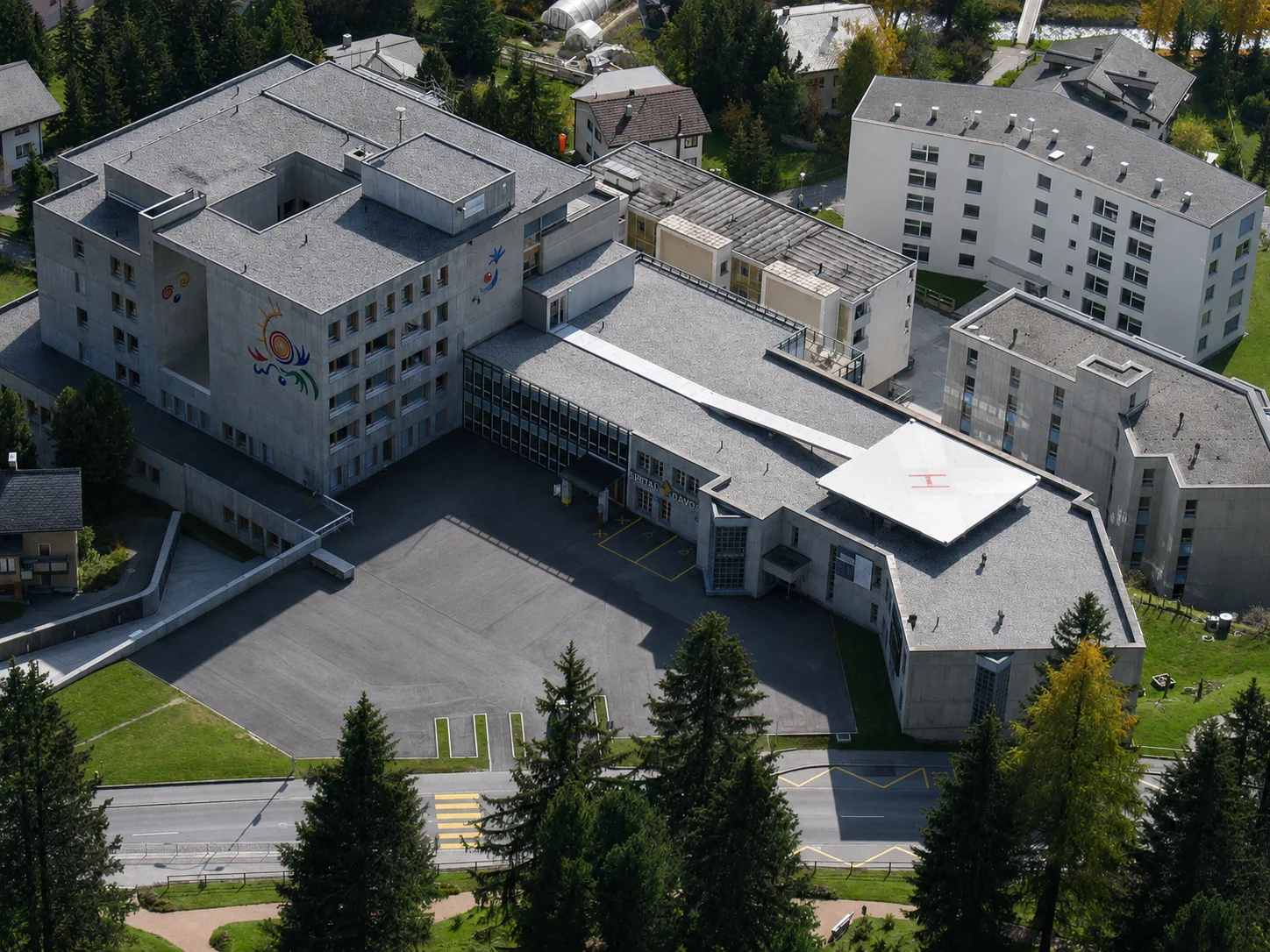Spital Davos Lugtaufnahmen